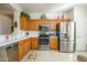 Well-equipped kitchen featuring stainless steel appliances at 20516 N Vermillion Cliffs Dr, Surprise, AZ 85387