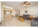 Spacious living area with comfortable seating and kitchen views at 20516 N Vermillion Cliffs Dr, Surprise, AZ 85387