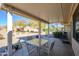 Covered patio with seating area, perfect for outdoor dining at 20516 N Vermillion Cliffs Dr, Surprise, AZ 85387