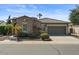 One-story home with stone accents and a two-car garage at 2347 E Balsam Dr, Chandler, AZ 85249