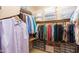 Well-organized closet with ample shelving and hanging space at 40 Almarte Cir, Carefree, AZ 85377