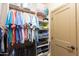 Spacious walk-in closet with ample shelving and hanging space at 40 Almarte Cir, Carefree, AZ 85377