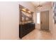 Bright entryway with a console table and large artwork at 40 Almarte Cir, Carefree, AZ 85377