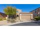 Two-story home with stone accents and a two-car garage at 40 Almarte Cir, Carefree, AZ 85377