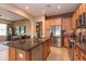 Spacious kitchen featuring an island and stainless steel appliances at 40 Almarte Cir, Carefree, AZ 85377