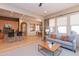 Open floor plan with kitchen and living area at 40 Almarte Cir, Carefree, AZ 85377