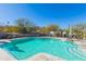 Relaxing community pool with mountain views at 40 Almarte Cir, Carefree, AZ 85377