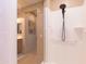 Walk-in shower with glass enclosure and modern fixtures at 40 Almarte Cir, Carefree, AZ 85377