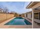 Refreshing backyard pool, perfect for relaxation at 4842 W Cinnabar Ave, Glendale, AZ 85302