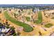 Aerial view of a scenic golf course at 535 W Thomas Rd # 508, Phoenix, AZ 85013