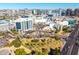 Aerial view of the city skyline and surrounding area at 535 W Thomas Rd # 508, Phoenix, AZ 85013