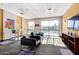 Relaxing community room with seating and pool view at 535 W Thomas Rd # 508, Phoenix, AZ 85013