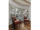 Cozy sitting area with two armchairs and a window seat at 7500 E Mccormick Pkwy # 11, Scottsdale, AZ 85258