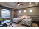Spacious bedroom with two twin beds and mountain views at 10532 N Crestview Dr, Fountain Hills, AZ 85268