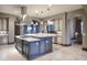 Gourmet kitchen with large island and stainless steel appliances at 10532 N Crestview Dr, Fountain Hills, AZ 85268