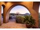 Stunning patio with mountain views, pool, and spa at 10532 N Crestview Dr, Fountain Hills, AZ 85268