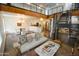 Open living area with loft-style architecture and city views at 1326 N Central Ave # 416, Phoenix, AZ 85004