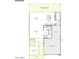 First floor plan showcasing kitchen, great room, and bedroom at 1350 E Prescott St, Gilbert, AZ 85298