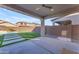 Spacious covered patio, perfect for outdoor entertaining at 23026 E Mewes Rd, Queen Creek, AZ 85142