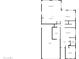 Main floor plan including kitchen, living room, and bedrooms at 37855 W Merced St, Maricopa, AZ 85138