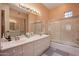Bathroom with double sinks and a tub at 3800 S Cantabria Cir # 1029, Chandler, AZ 85248