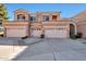 Two-story home with three-car garage and stucco exterior at 3800 S Cantabria Cir # 1029, Chandler, AZ 85248