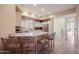 Kitchen island with seating for three at 3800 S Cantabria Cir # 1029, Chandler, AZ 85248