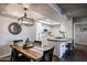 Modern kitchen with white cabinets and butcher block countertops at 10410 N Cave Creek Rd # 2232, Phoenix, AZ 85020