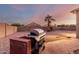 Brick BBQ station with stainless steel grill in backyard at 11623 W Lemon Ct, Surprise, AZ 85378
