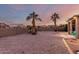 Large backyard with gravel and desert landscaping at 11623 W Lemon Ct, Surprise, AZ 85378