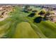 Aerial view of a beautiful golf course at 11623 W Lemon Ct, Surprise, AZ 85378