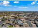 Aerial view of the home and surrounding neighborhood at 1344 E Ellis Cir, Mesa, AZ 85203