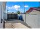Side yard with gate and ample space at 1344 E Ellis Cir, Mesa, AZ 85203
