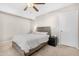 Spacious bedroom with a queen bed and nightstands at 1710 E 1St St, Mesa, AZ 85203