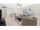 Living room featuring tiled floors and neutral decor at 1710 E 1St St, Mesa, AZ 85203