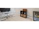 Home office features a desk, chair, and mini-fridge at 1710 E 1St St, Mesa, AZ 85203