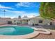 Relaxing backyard oasis featuring a sparkling pool at 1710 E 1St St, Mesa, AZ 85203