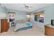 Spacious bedroom with a king-size bed and ample natural light at 20632 N 103Rd Ave, Peoria, AZ 85382