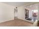 Dining area with access to the backyard patio at 2664 W Ocaso Cir, Mesa, AZ 85202