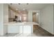 Modern kitchen with an island and white cabinets at 2759 E Mews Rd, Gilbert, AZ 85298
