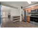 Open kitchen with island and stainless steel appliances at 4901 S Calle Los Cerros Dr # 241, Tempe, AZ 85282