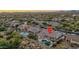 Aerial view of the house and surrounding area at 5037 E Sleepy Ranch Rd, Cave Creek, AZ 85331