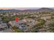 Aerial view of house and neighborhood at 5037 E Sleepy Ranch Rd, Cave Creek, AZ 85331