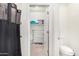 Bathroom with toilet and linen closet at 6416 E Hacienda La Noria Ln, Gold Canyon, AZ 85118
