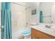 Bathroom with tub, toilet and vanity at 6416 E Hacienda La Noria Ln, Gold Canyon, AZ 85118