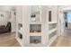 Built-in shelves and storage space in a hallway at 6416 E Hacienda La Noria Ln, Gold Canyon, AZ 85118