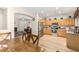 Modern kitchen with stainless steel appliances and ample wood cabinetry at 6416 E Hacienda La Noria Ln, Gold Canyon, AZ 85118