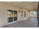 Sliding glass door access to backyard patio at 6934 W Mclellan Rd, Glendale, AZ 85303