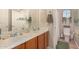 Modern bathroom with double sinks and a toilet at 731 E Las Colinas Pl, Chandler, AZ 85249