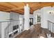 Elegant hallway with wood floors and high ceilings at 8462 N 84Th Pl, Scottsdale, AZ 85258